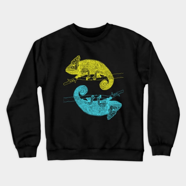 Karma chameleons Crewneck Sweatshirt by BRAVE CREATION